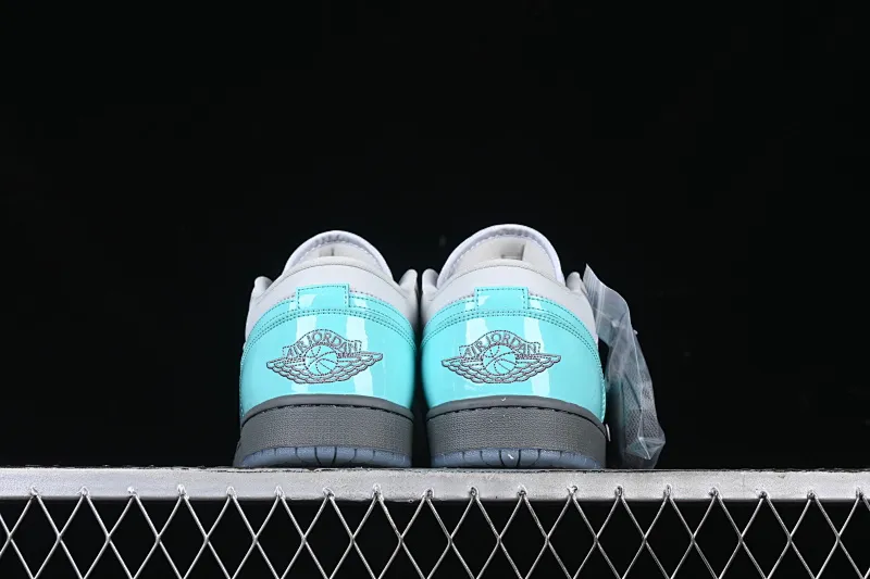 All categories Air Jordan Jordan series basketball shoes Air Jordan 1 Low Air Jordan 1 Low AJ1 Joe 1 patent leather gray green low-top cultural casual sneakers HQ3599-025